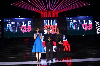 赫斯特中國董事總經理艾彌爾先生、 赫斯特中國出版總經理楊玟女士、《ELLE世界時裝之苑》編輯總監曉雪女士致辭