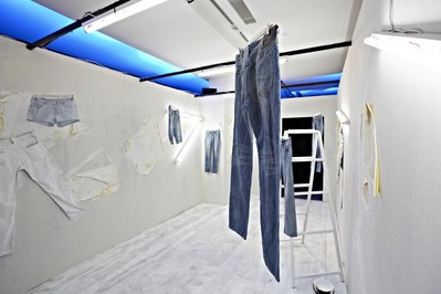 圖4：復古洗水展示區