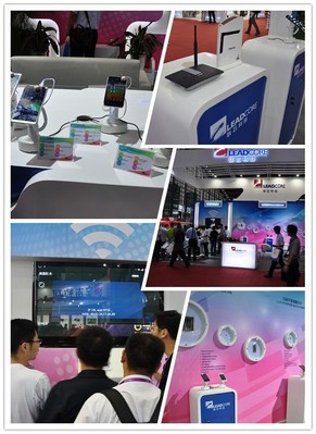 圖2：“移動終端新技術與供應鏈展”聯芯展臺重點展示最新四核智能手機和平板芯片平臺以及TD-LTE芯片。