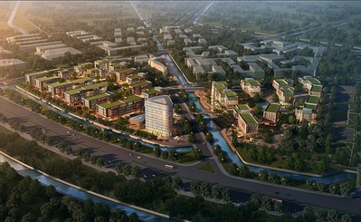 昆山花橋金融園 鳥(niǎo)瞰圖